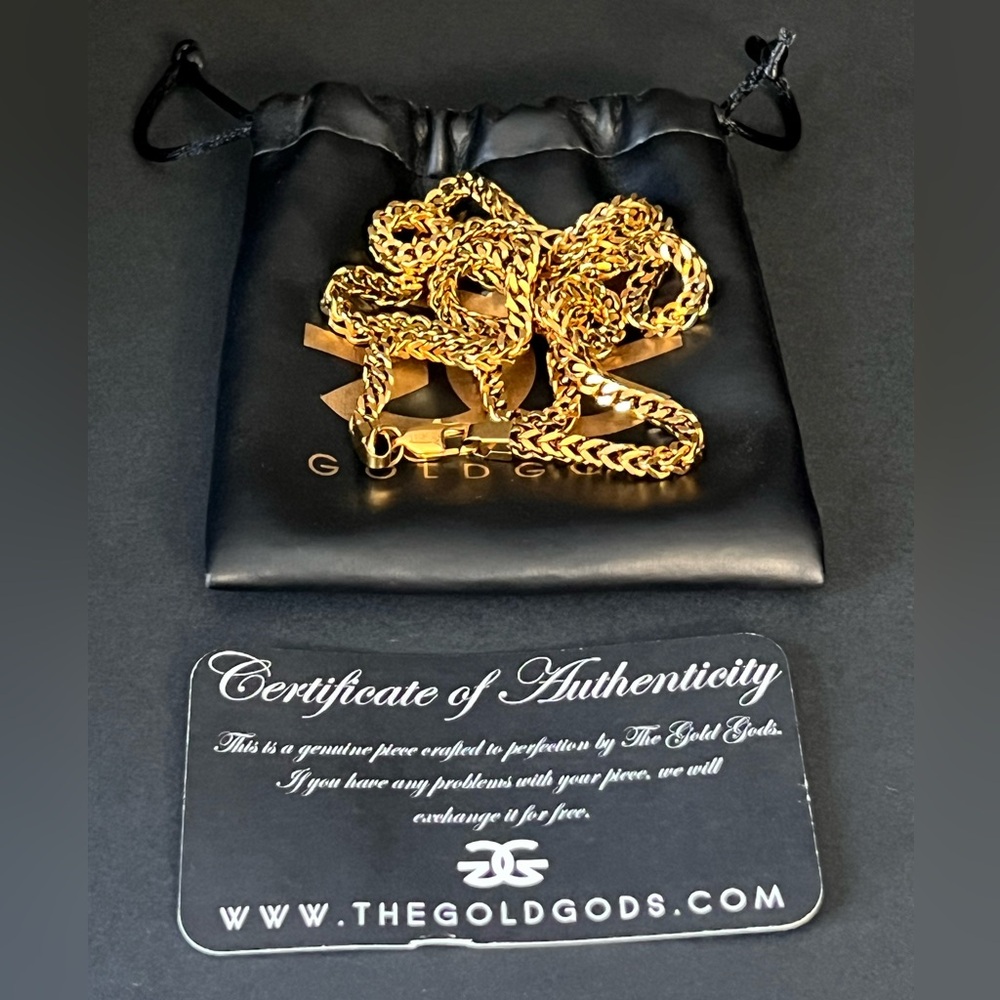 Gold Gods Gold Plated Chain